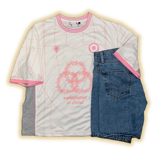 Established in Christ Pink Jersey